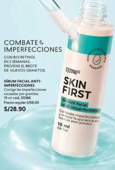 Bio - SÉRUM FACIAL ANTI-IMPERFECCIONES