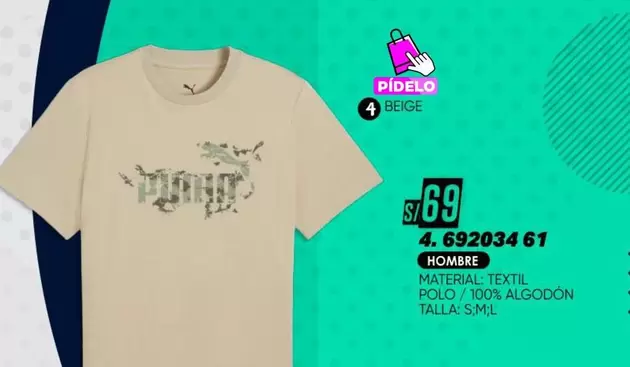 Puma - Polo 100% Algodón