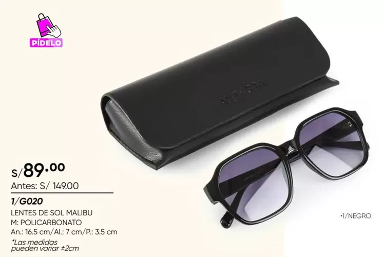 Sol - LENTES DE SOL MALIBU 1/G020