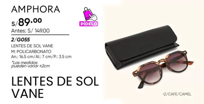Sol - LENTES DE SOL VANE 2/G055
