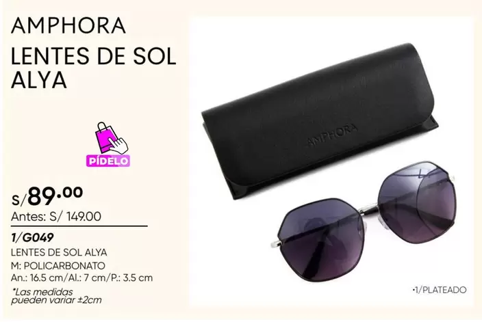 Sol - LENTES DE SOL ALYA 1/G049