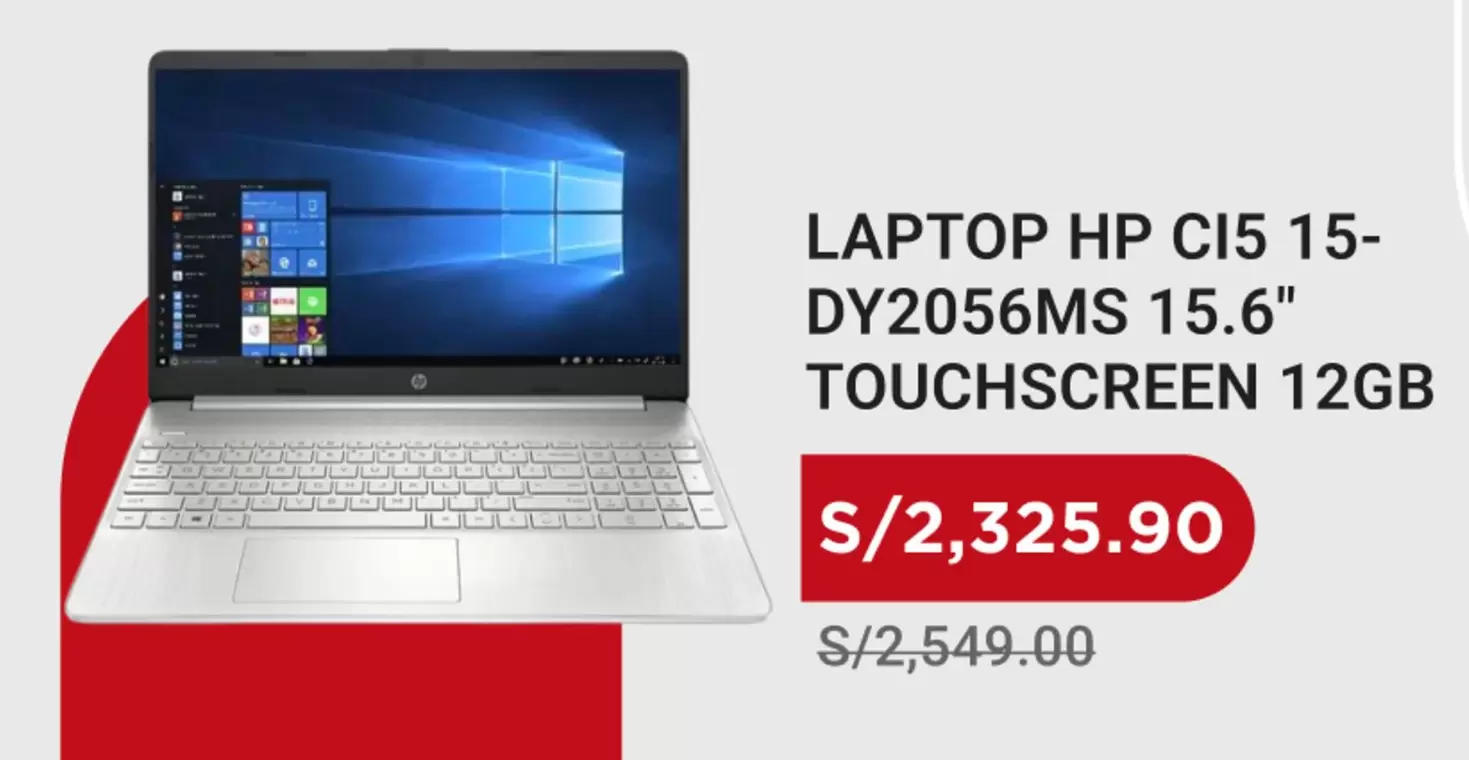 Hp - LAPTOP HP CI5 15-DY2056MS 15.6" TOUCHSCREEN 12GB