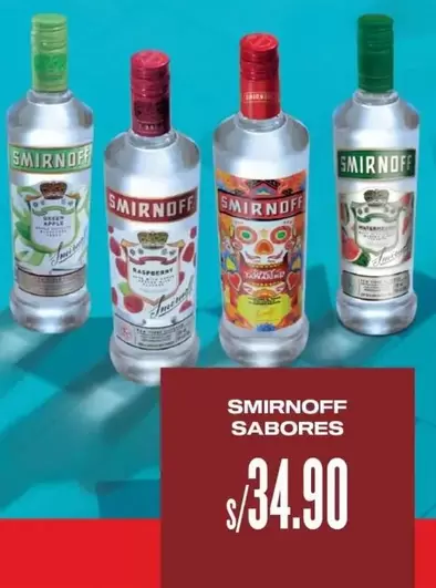 Smirnoff - SMIRNOFF SABORES