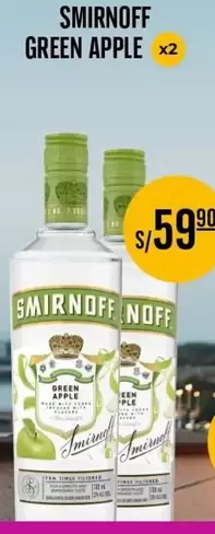 Smirnoff - GREEN APPLE