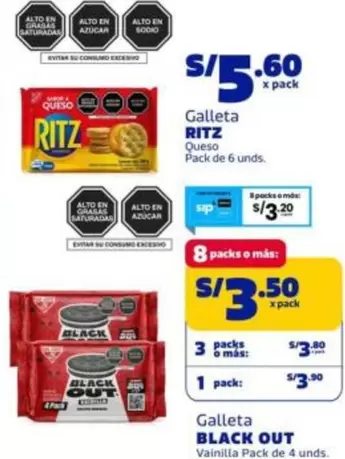 Ritz - Galleta Queso