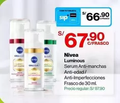 Nivea - Serum Anti-manchas Anti-edad / Anti-Imperfecciones