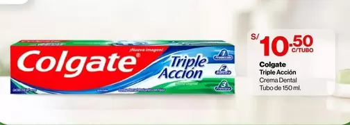 Colgate - Triple Acción Crema Dental Tubo