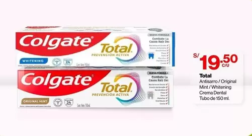Colgate - Total Prevención Active