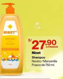 Ninet - Shampoo Neutro / Manzanilla