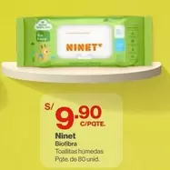 Ninet - Toallitas húmedas Biofibra