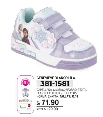 Natural - GENEVIEVE BLANCO LILA 381-1581