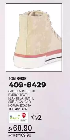Natural - TOM BEIGE 409-8429