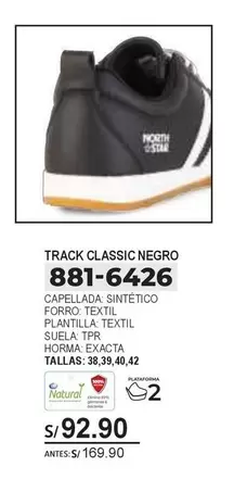 North Star - TRACK CLASSIC NEGRO 881-6426