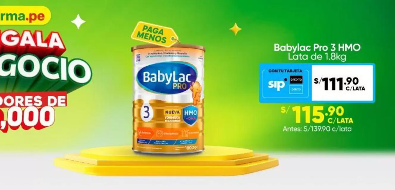 Pro    - BabyLac Pro 3 HMO Lata