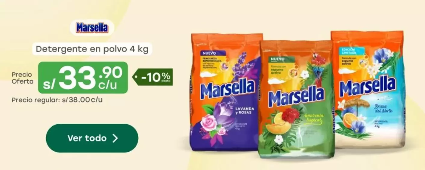 Marsella - Detergente en polvo