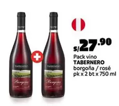 Tabernero - vino borgoña / rosé