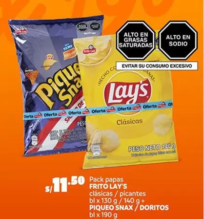 Lay's - papas fritas cl
uevo sicas / picantes