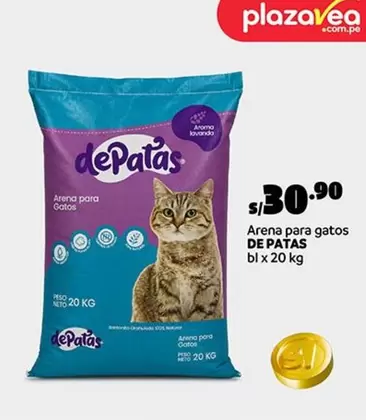 Arena para gatos