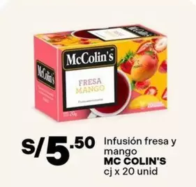 McColin's - Infusión fresa y mango