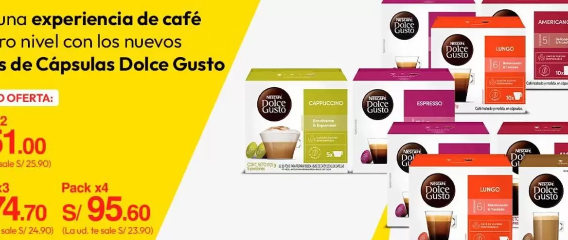 Dolce Gusto - Cápsulas