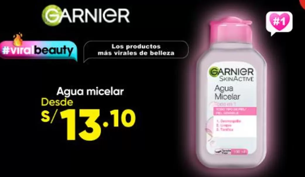 Garnier - Agua micelar