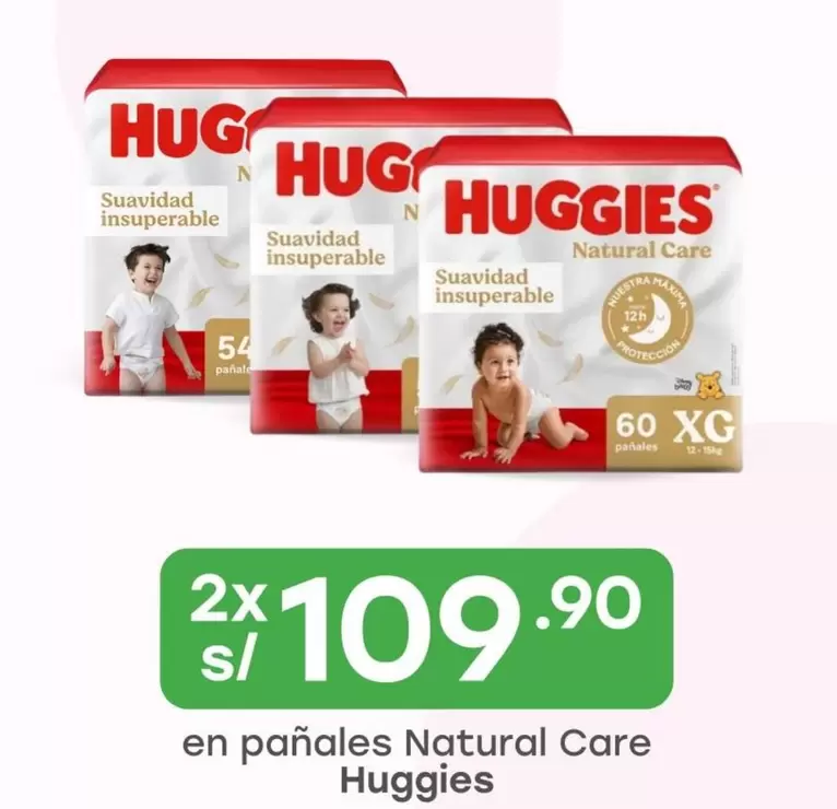 Huggies - pañales Natural Care