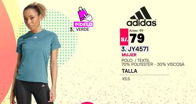 Adidas - Polo/Textil JY4571