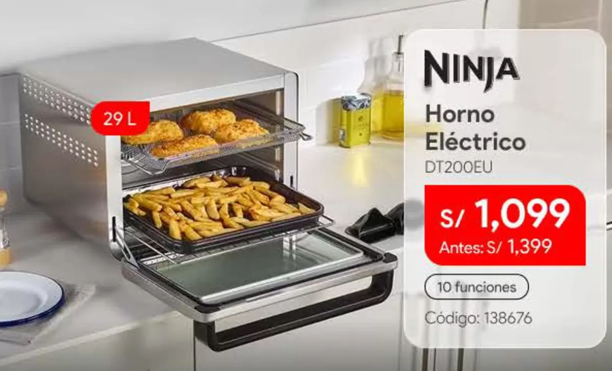 Horno Eléctrico DT200EU