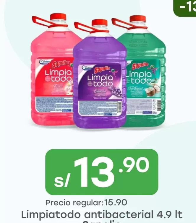 Limpiatodo antibacterial