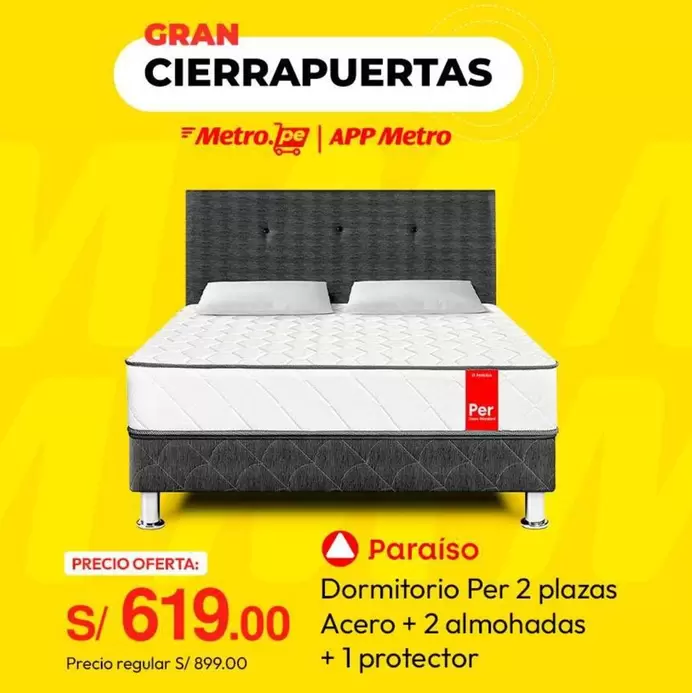 Metro - Dormitorio Per 2 plazas