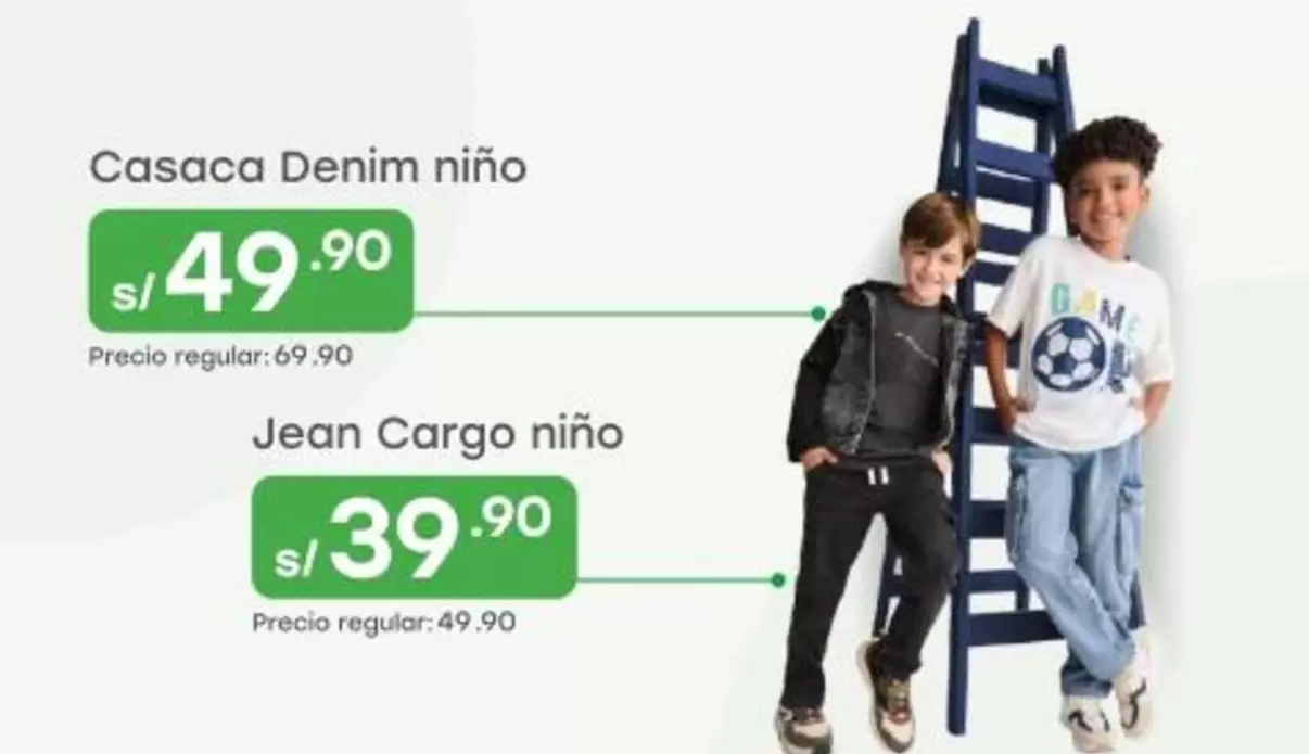 Casaca Denim niño