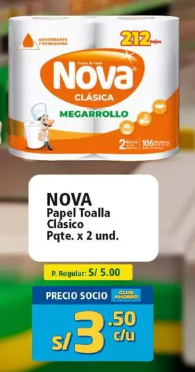 Nova - Papel Toalla Clásico
