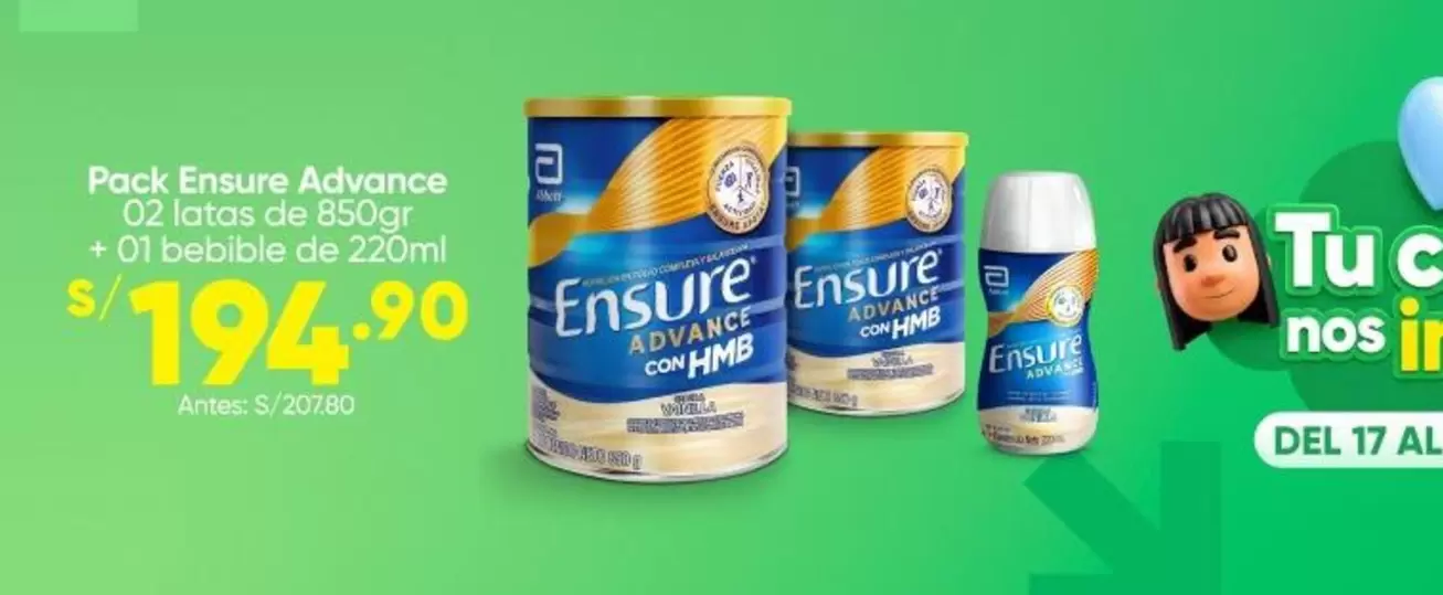 Ensure - Pack Advance