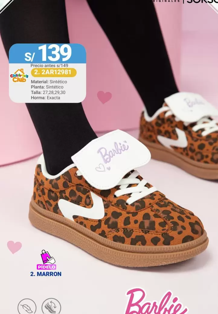 Barbie - Zapatillas 2ART2991