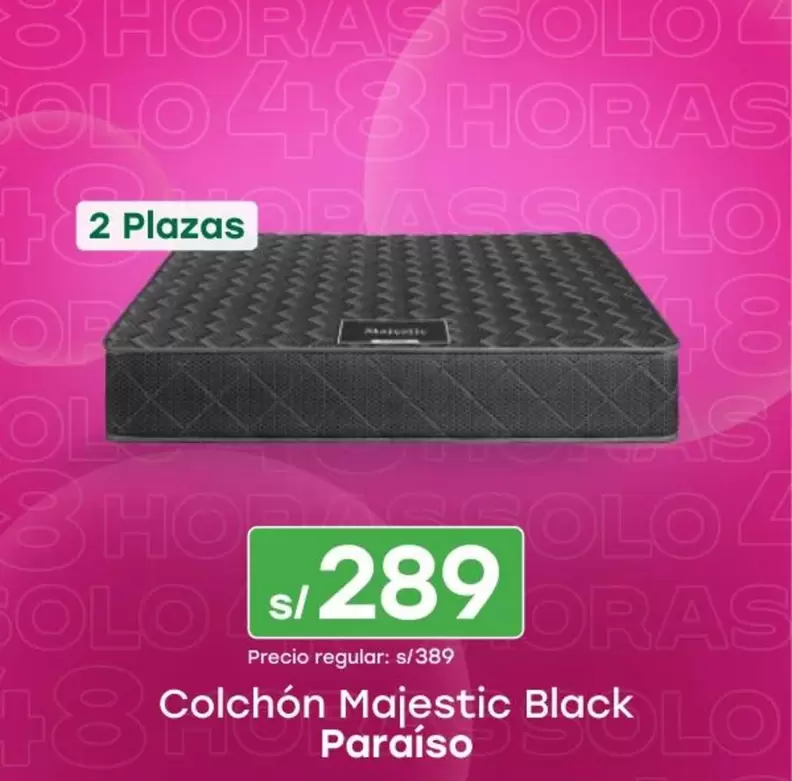 Solo - Colchón Majestic Black