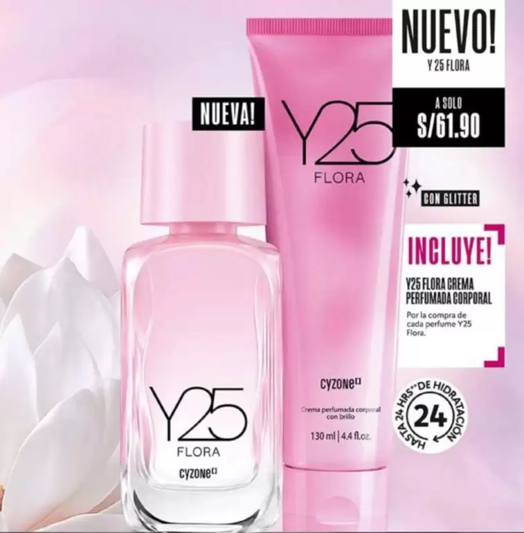 Solo - Y25 Flora Perfume and Body Cream