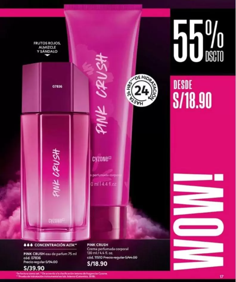 Pink - Crush Concentracion Alta Eau de Parfum