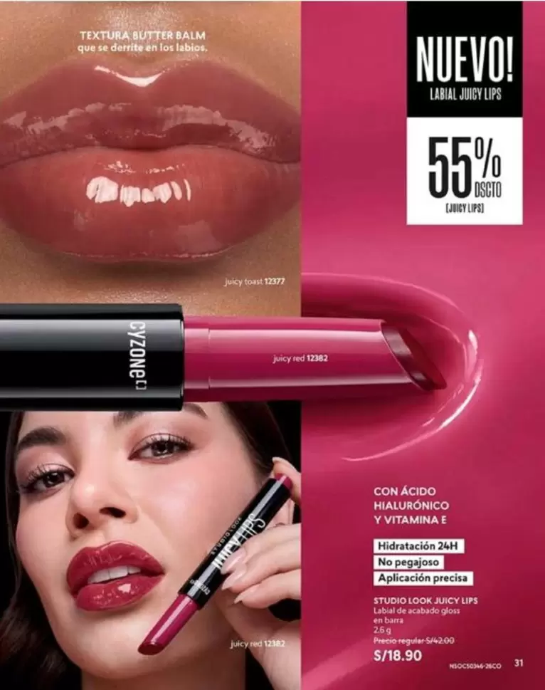 Avon - LABIAL JUICY LIPS