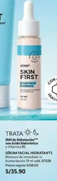 SKIN FIRST Sérum Facial Hidratante