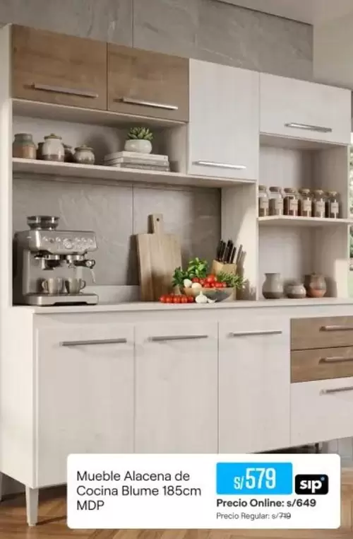 Alacena - Mueble de Cocina Blume 185cm