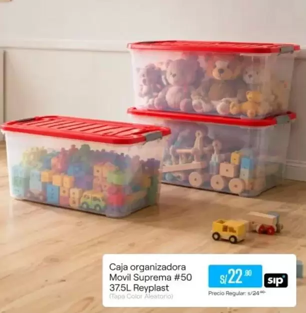 Caja organizadora Movil Suprema #50 37.5L