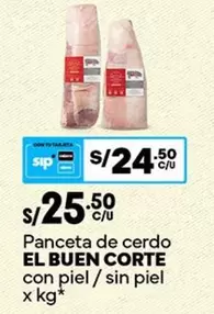 El Buen Corte - Panceta de cerdo