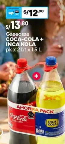 Coca-Cola - Gaseosas COCA-COLA + INCA KOLA