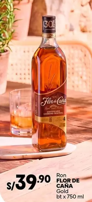 Flor de Caña - Ron Gold