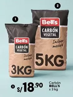 Bell's - Carbón Vegetal