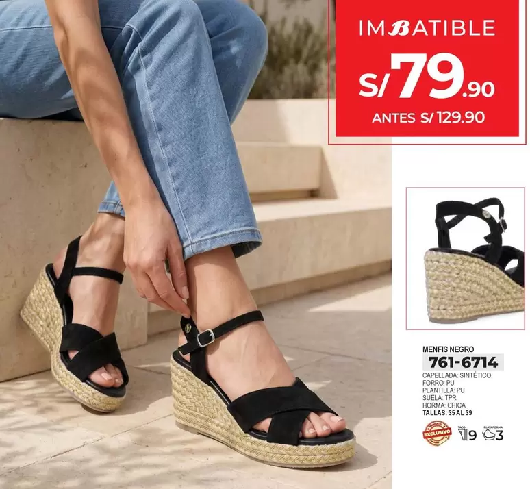 Sandalias de cuña