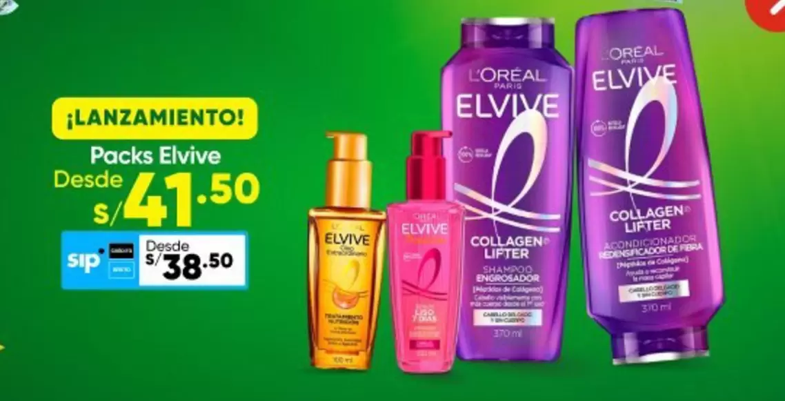 Elvive - Packs