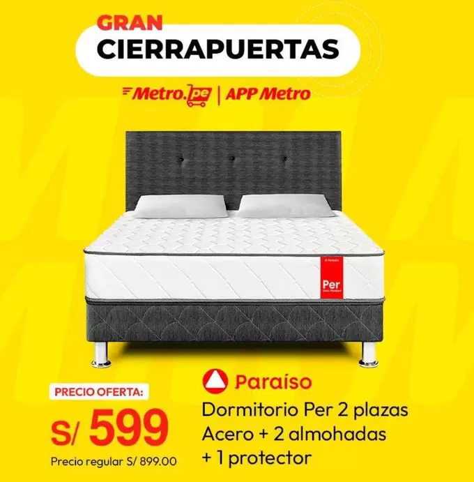 Metro - Dormitorio Per 2 plazas
