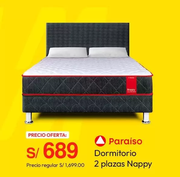 Paraiso - Dormitorio 2 plazas Nappy