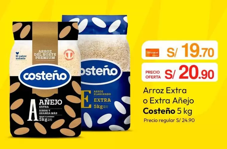 Costeño - Arroz Extra o Extra Añejo
